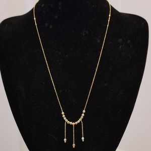 14K Italian Gold Delicate Necklace
